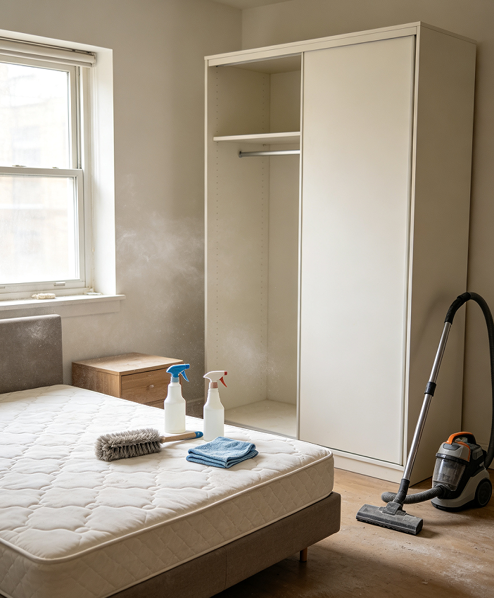 4 End of Tenancy Bedroom Dust and Surface Care - Image 1
